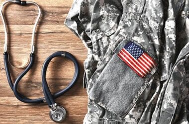 Stethoscope and uniform