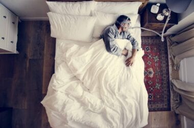 C&P exam for sleep apnea secondary to PTSD.