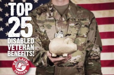 Top 25 Disabled Veteran Benefits You May Not Know About Blog Feature Image VA Claims Insider 1024x718 1