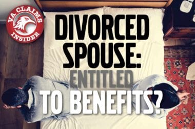 Divorced Spouse Entitled to VA Disability Benefits