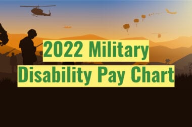 Military Disability Pay Chart