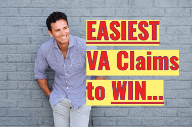 Top 10 Easiest Claims for VA Disability This Year