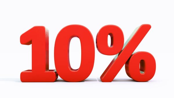 10 PERCENT VA DISABILITY