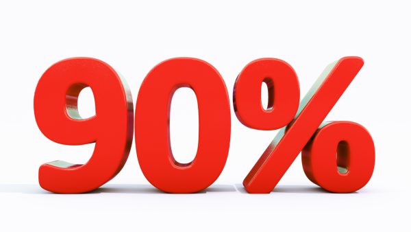 90 PERCENT VA DISABILITY