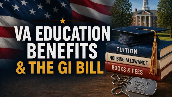 VA EDUCATION GI BILL BENEFITS.